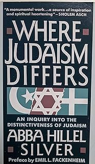 Stock image for Where Judaism Differs: An Inquiry Into the Distinctiveness of Judaism for sale by ThriftBooks-Dallas