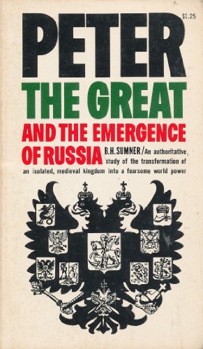 Imagen de archivo de Peter the Great and the Emergence of Russia a la venta por ThriftBooks-Atlanta