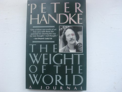Imagen de archivo de The Weight of the World a la venta por Strand Book Store, ABAA