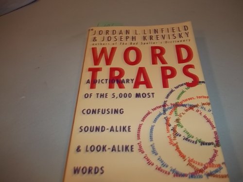 9780020527510: Word Traps: The Cassell Dictionary of the 7000 Most Confusing Sound-Alike and Look-Alike Words