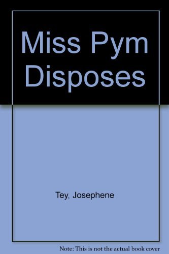 Stock image for Miss Pym Disposes for sale by Half Price Books Inc.