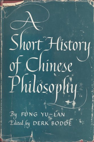 9780020653509: A Short History of Chinese Philosophy