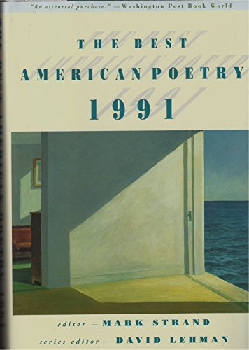 Stock image for The Best American Poetry, 1991 for sale by Better World Books
