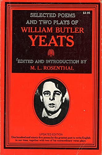 Stock image for Selected Poems of William Butler Yeats for sale by Better World Books