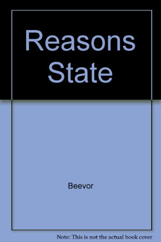 Imagen de archivo de For Reasons of State a la venta por BookHolders