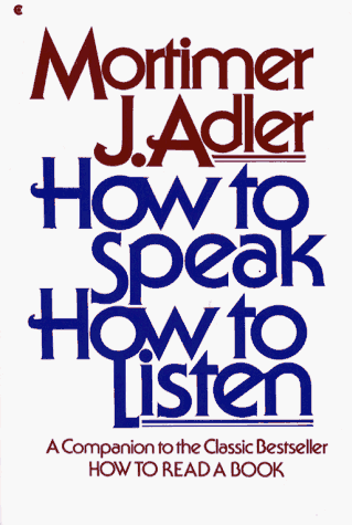 9780020795902: How to Speak, How to Listen