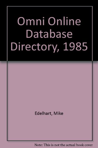 Stock image for Omni Online Database Directory, 1985 for sale by Basement Seller 101