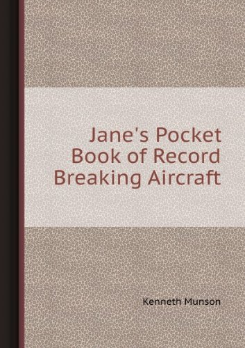 9780020806301: Jane's Pocket Book of Record Breaking Aircraft