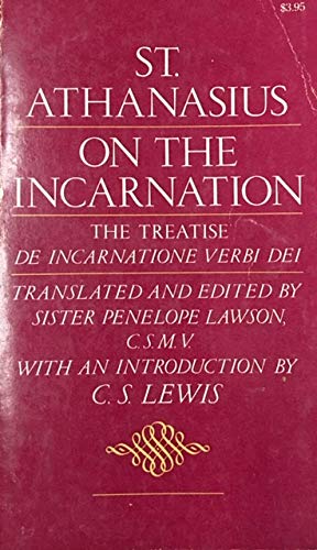 9780020832003: On the Incarnation: The Treatise de Incarnatione Verbi Dei