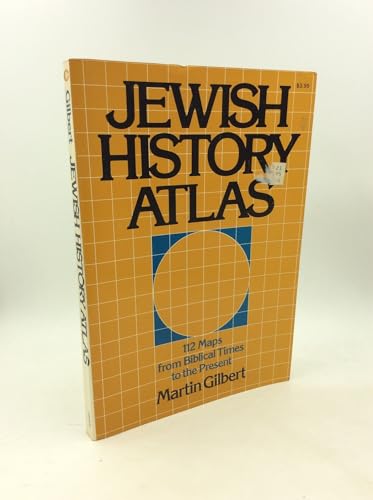 Jewish History Atlas (9780020850007) by GILBERT, MARTIN