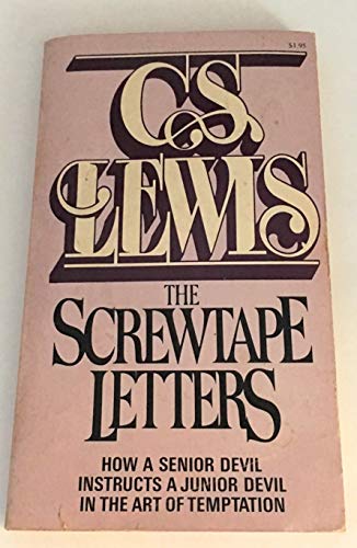 Beispielbild fr Screwtape Letters zum Verkauf von Better World Books