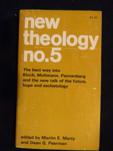 Stock image for New Theology: No. 5 for sale by Better World Books