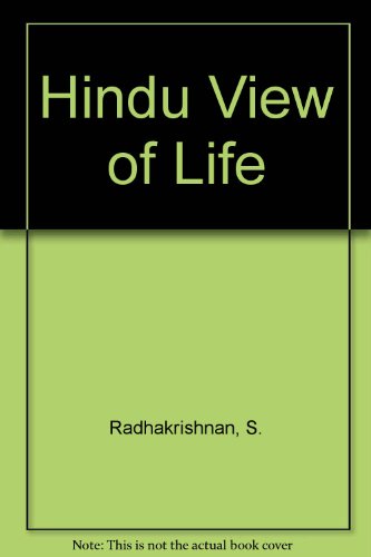 Imagen de archivo de Hindu View of Life a la venta por Ergodebooks