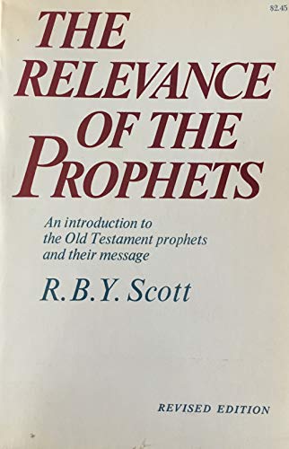 Stock image for Relevance of the Prophets for sale by ThriftBooks-Dallas