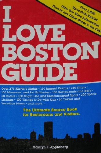 Beispielbild fr I Love Boston Guide zum Verkauf von Black and Read Books, Music & Games
