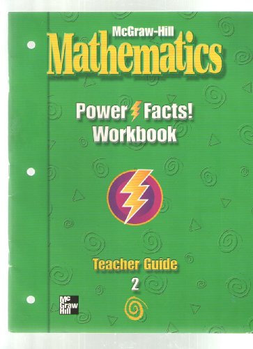 Stock image for Mathematics Power Facts Workbook, Teacher Guide, Grade 2 for sale by Better World Books