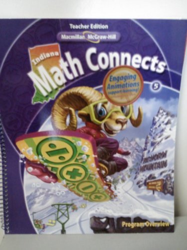 Stock image for Glencoe Indiana Math Connects Grade 5 Program Overview. (Spiral-Bound) for sale by Nationwide_Text