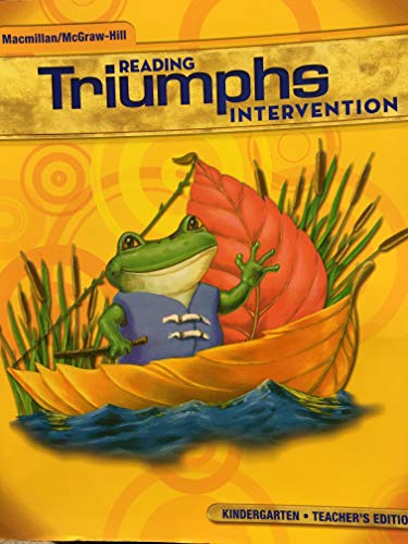 Imagen de archivo de Reading Triumphs intervention Grade K Teachers Edition a la venta por Hawking Books