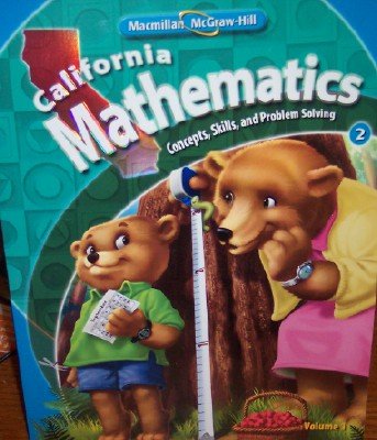 9780021057054: California Mathematics Grade 2 (Volume 1)