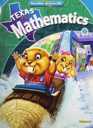 Stock image for Texas Mathematics, Grade 2, Vol. 2 for sale by Hawking Books