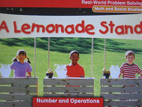 Stock image for Real-World Problem Solving Library Grade 1 A Lemonade Stand, Number and Operations, GR F, Benchmark 10 for sale by Better World Books