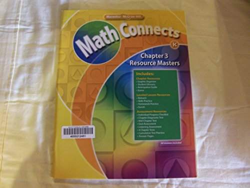 Stock image for Math Connects Chapter 3 Resources (K) for sale by Better World Books