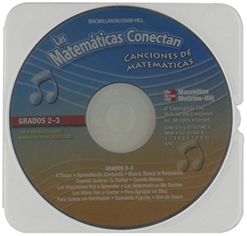 Imagen de archivo de Math Connects, Grades 2-3, Spanish MaMacmillan/McGraw-Hill a la venta por Iridium_Books