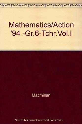 Mathematics in Action: Grade 6, Part 1 (9780021092765) by Unknown Author