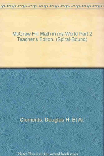 Imagen de archivo de Math in My World Teacher's Edition Grade 4 Part 2 a la venta por Nationwide_Text