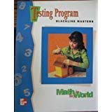 Stock image for Math in My World: Testing Program Blackline Masters, Grade 4 for sale by Allied Book Company Inc.