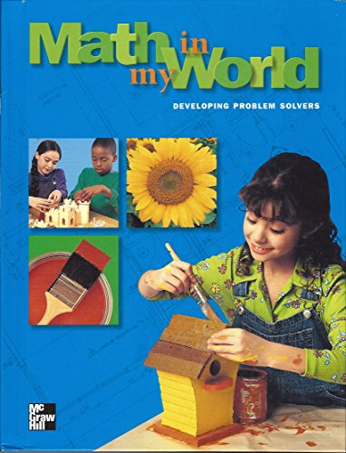 Stock image for Math in My World: Developing Problem Solvers for sale by HPB-Red