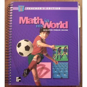 9780021103355: Math In My World (Developing ProblemSolvers) (McGraw-Hill School and Glencoe Mathematics, Grade 5 Pa