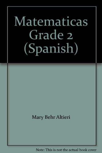 Stock image for Matematicas Grade 2 (Spanish) ; 9780021115389 ; 0021115389 for sale by APlus Textbooks