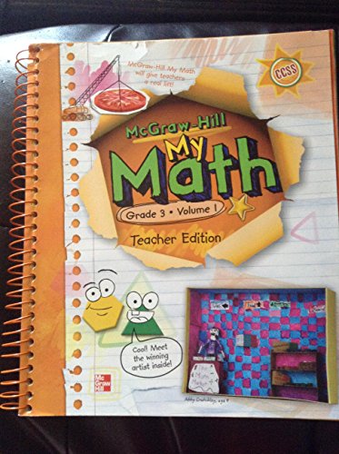 Stock image for McGraw-Hill My Math, Grade 3, Vol. 1, Teacher Edition for sale by HPB-Red