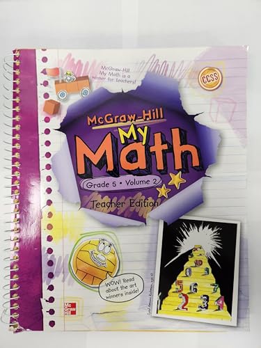 Stock image for My Math, Vol. 2, Grade 5, Teacher Edition for sale by Walker Bookstore (Mark My Words LLC)