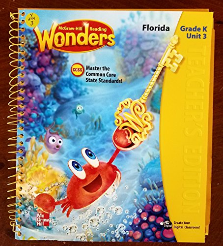 Stock image for McGraw-Hill Reading Wonders Grade K Unit 3 Spiral Bound Teachers Edition (Reading Wonders) for sale by Nationwide_Text