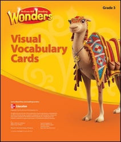 9780021187829: Reading Wonders, Grade 3, Visual Vocabulary Cards