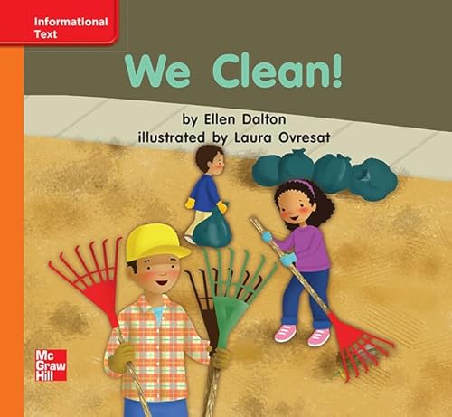 Imagen de archivo de Reading Wonders, Grade K, Unit 4, Week 3, We Clean! Approaching Leveled Reader (2014 Copyright) a la venta por ~Bookworksonline~