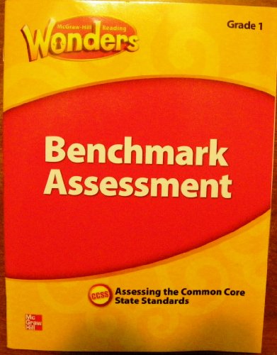 Stock image for McGraw Hill Reading Wonders Benchmark Assessment , Grade 1 for sale by HPB-Red