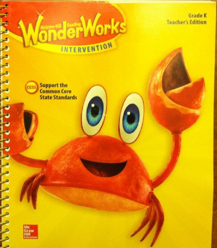 Imagen de archivo de Wonder Works Intervention Grade K. Teachers Edition a la venta por Allied Book Company Inc.