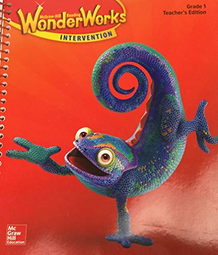 Imagen de archivo de McGraw-Hill Reading WonderWorks Intervention Grade 1 Teacher's Edition Common Core a la venta por HPB-Red