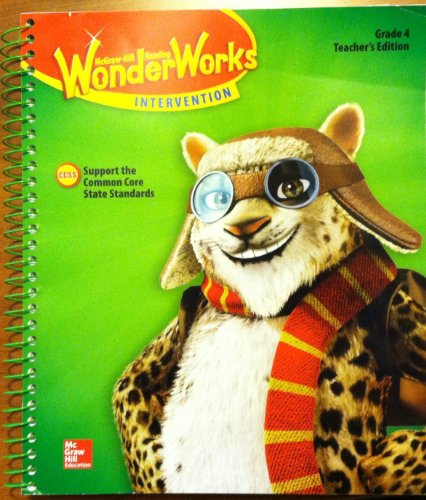 Imagen de archivo de Wonder Works Intervention Grade 4. Teachers Edition a la venta por Allied Book Company Inc.