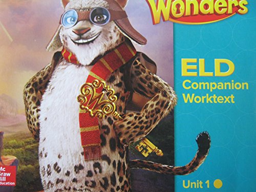 9780021302567: Wonders Grade 4 Unit 1 California ELD Companion Worktext