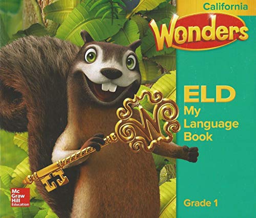 Stock image for Wonders ELD My Language Book Grade 1 California McGraw Hill for sale by SecondSale