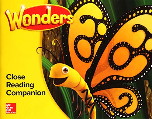 Stock image for Wonders Close Reading Companion, Grade K (ELEMENTARY CORE READING) for sale by Jenson Books Inc