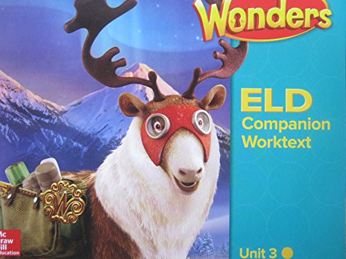 9780021319190: Wonders Grade 5 Unit 3 California ELD Companion Worktext