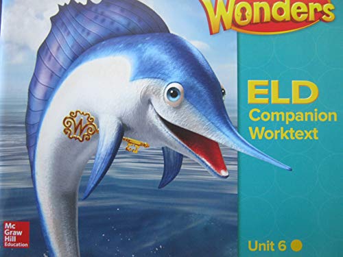 9780021325641: Wonders Grade 2 Unit 6 California ELD Companion Worktext