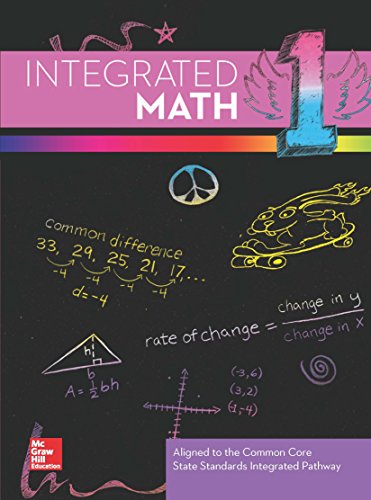 Stock image for Integrated Math 1 Teacher Edition for sale by Front Cover Books