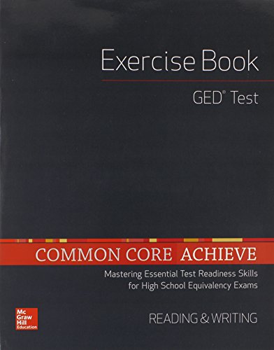 Stock image for Common Core Achieve, GED Exercise Book Reading And Writing (BASICS & ACHIEVE) for sale by Jenson Books Inc