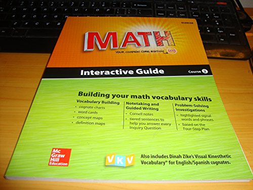 Stock image for Math Interactive Guide Course 2 for sale by Nationwide_Text